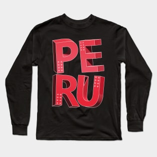 Perú Long Sleeve T-Shirt